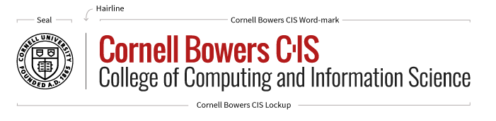 Cornell Bowers CIS lockup diagram